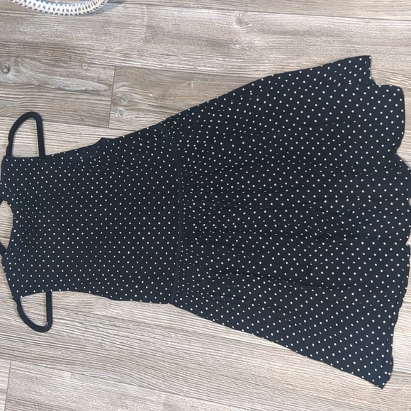 Anthropologie Nia Polka Dot Sleeveless Baby Doll Tunic Dress XS - Picture 4 of 4